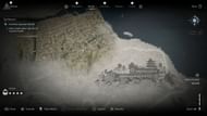 Sumoto Castle's location on the map (Image via Ubisoft)